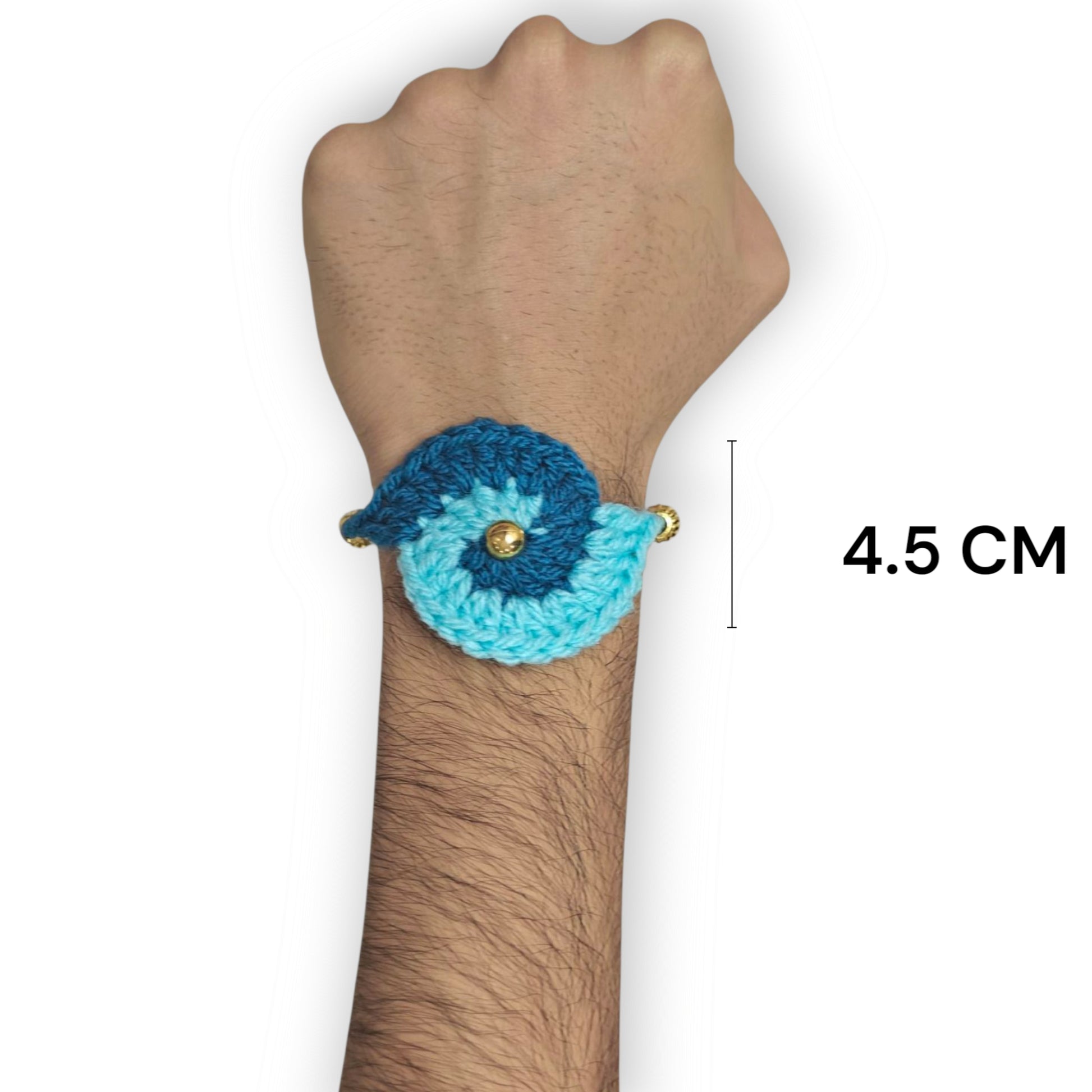 Sky Petal Floral Rakhi