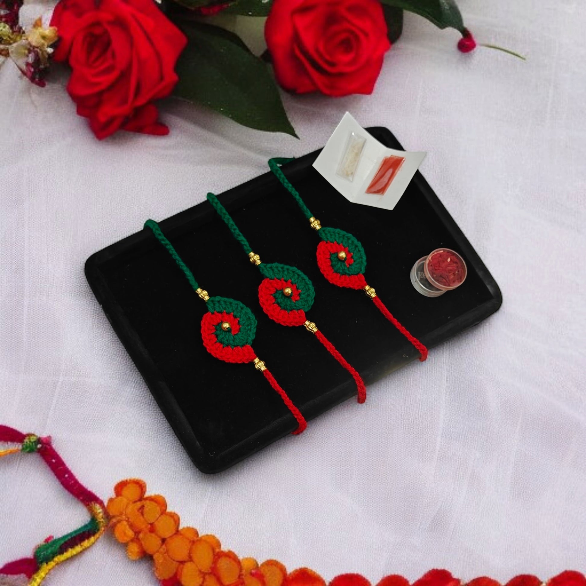 Festive Bloom Rakhi