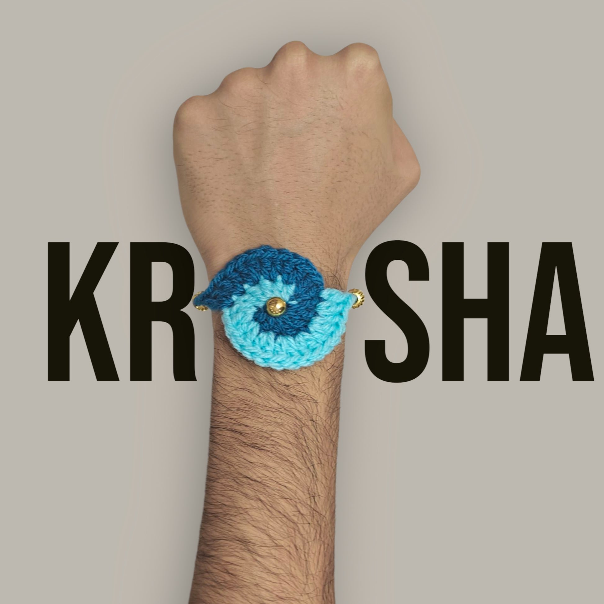 Sky Petal Floral Rakhi