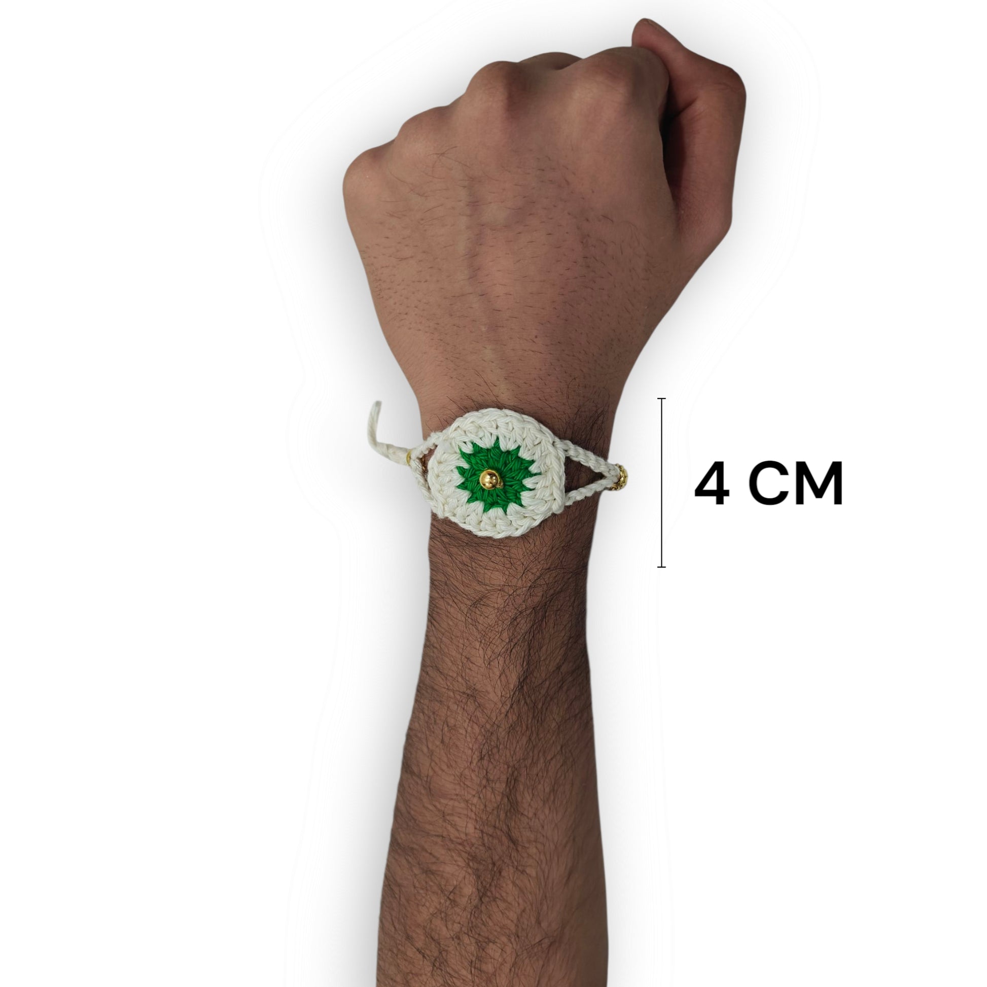 Snow Daisy Rakhi | White Daisy Rakhi