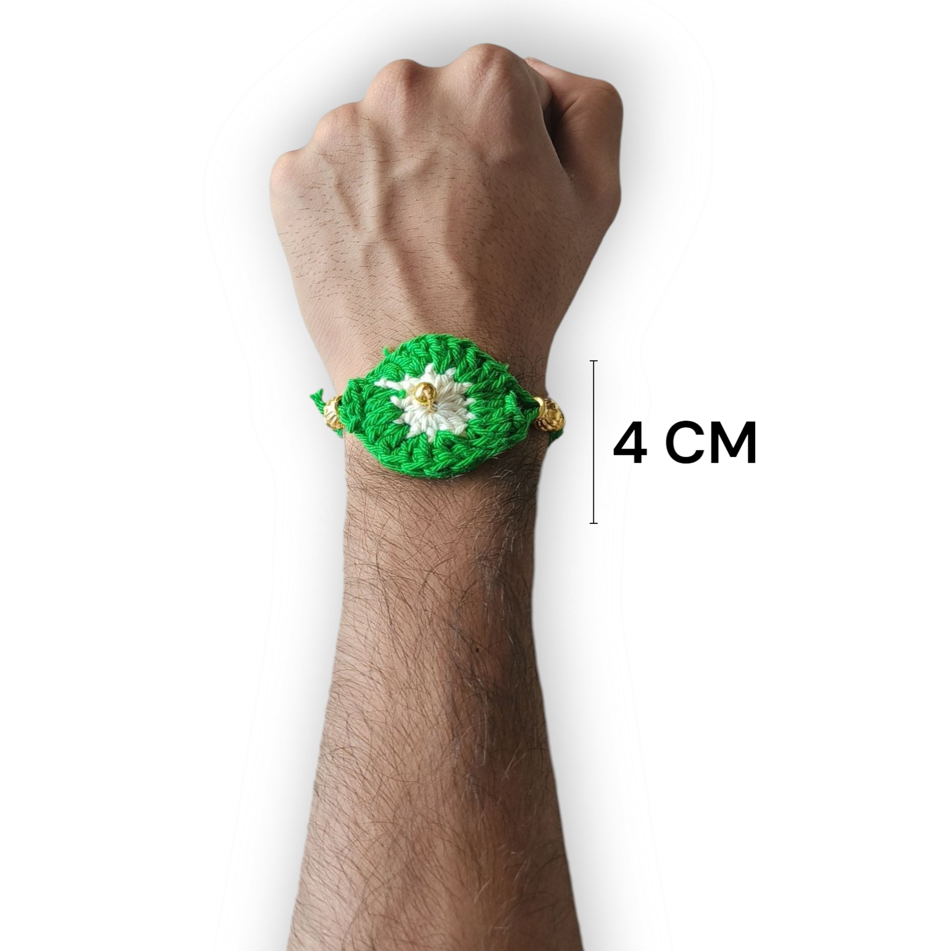 Meadow Daisy Rakhi | Green Daisy Rakhi