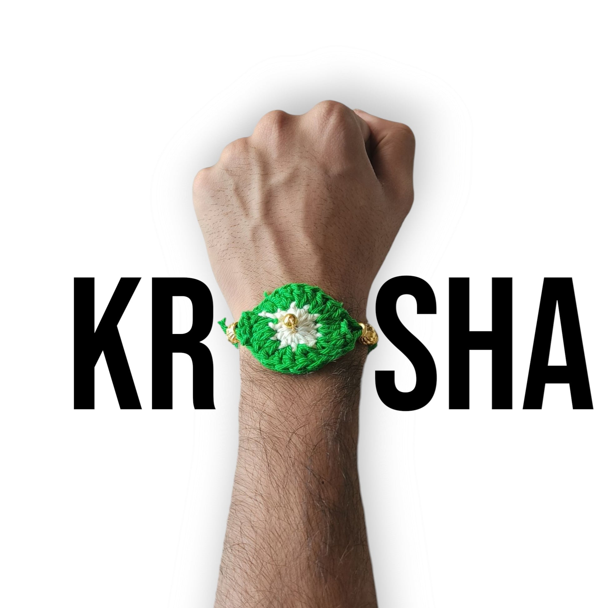 Meadow Daisy Rakhi | Green Daisy Rakhi